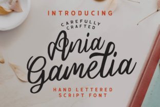 Ania Gamelia: A Handwritten Font That Fits Real Workflows