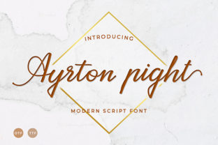 Ayrton Pight: A Calligraphic Font That Earns Its Place in Strategic Design