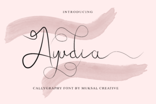 Ayudia: A Handwritten Font with Quiet Confidence