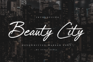 Beauty City: The Handwritten Font That Makes Your Words Feel Like a Personal Invitation