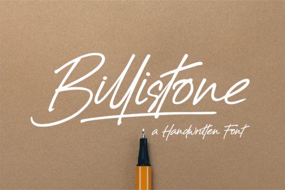 Billistone: A Handwritten Font That Balances Personality and Practicality