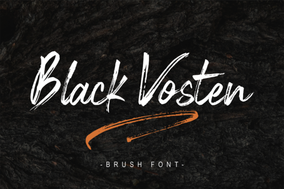 Black Vosten: A Bold, Handwritten Font That Delivers Personality—Without the Pitfalls