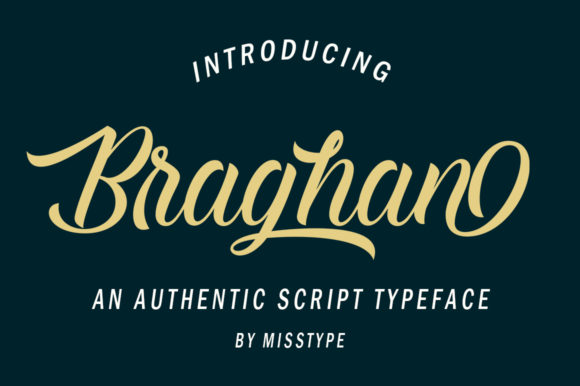 Braghan: Elegant Script Font for Luxe Design