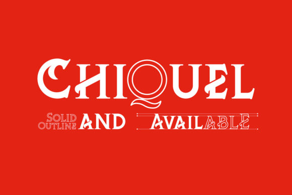 ChiQuel: Where Timeless Typography Meets Modern Expression