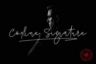 Corline Signature: A Sporty, Luxurious Handwritten Font