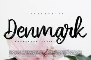 Denmark Font: A Friendly, Handwritten Typeface with Playful Charm