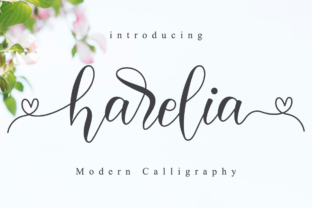 Harelia Script: Organic Swashes, Timeless Charm