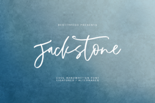 Jackstone: The Playful Script Font That Elevates Real Crafting Projects