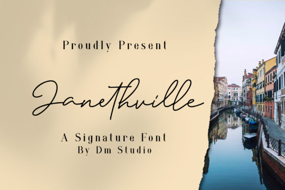 Janethville: Where Handwritten Warmth Meets Bold Intent