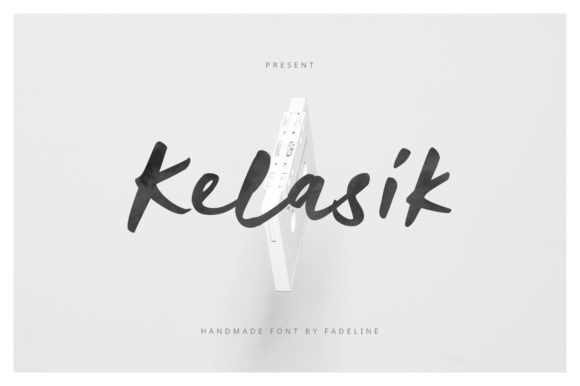 Kelasik: A Playful Handwritten Font with Soul