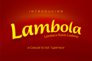 Lambola: The Handwritten Font That Feels Like a Smile