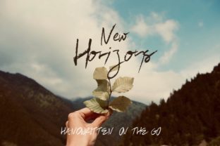 New Horizons: A Playful Handwritten Font