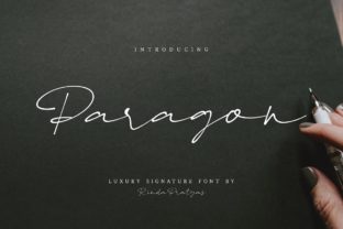 Paragon: The Handwritten Font That Feels Human—Without the Hand