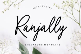 Ranjally: The Monoline Script That Anchors Authenticity in Your Work