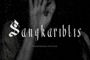 Sangkariblis: A Distinctive Blackletter Font for Purposeful Typography