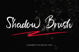 Shadow Brush Font: A Playful, Handwritten Typeface That Brings Authenticity to Your Designs