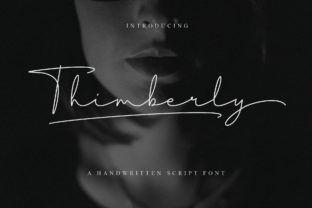 Thimberly: The Handwritten Font That Feels Like You Wrote It Yourself