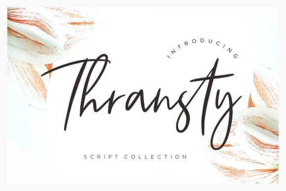 Thransty: A Handwritten Font That Balances Playfulness and Professional Polish