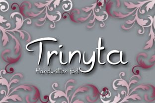 Trinyta: The Handwritten Font Redefining Smart Design for Modern Professionals